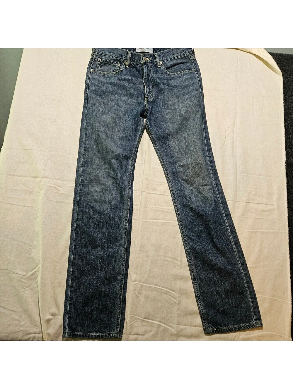 Levi's 505 Men's Straight Fit Blue Denim Jeans W32 L34